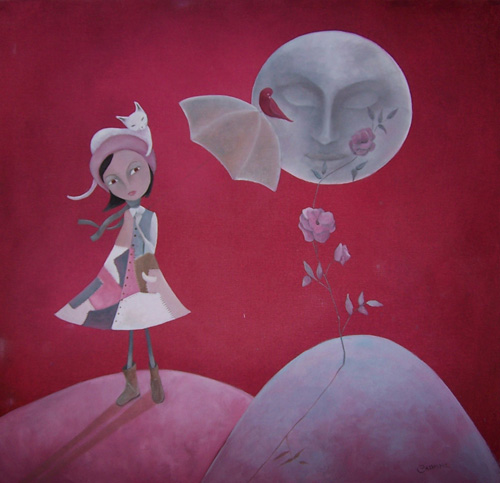 La jeune fille à la Lune