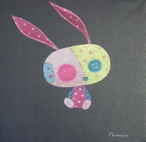 Un petit lapin en liberty