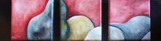 un puzzle de poires