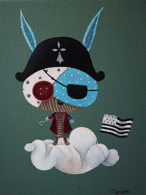 pirate sur un nuage